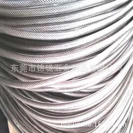 不锈钢涂塑绳   包塑钢丝绳  大棚钢丝绳 葡萄架固定包胶钢丝绳