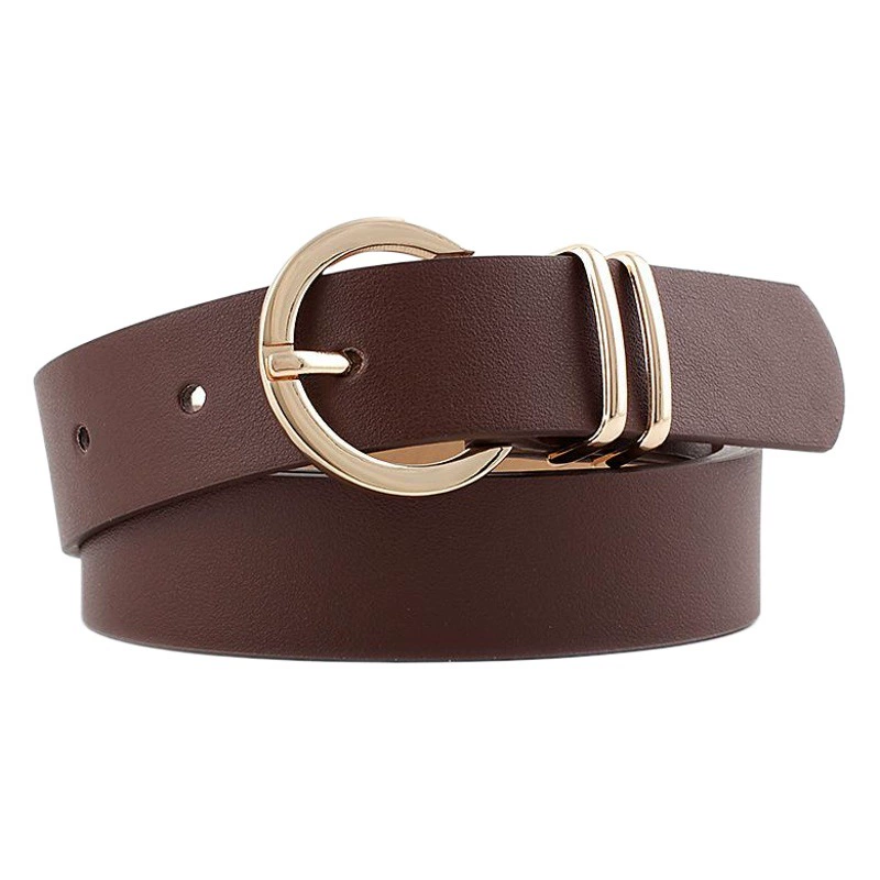 Модный женский ремень из высококачественной искусственной кожи с текстурой, универсальный стильный ремень для джинсов с декоративной пряжкой, в наличии.