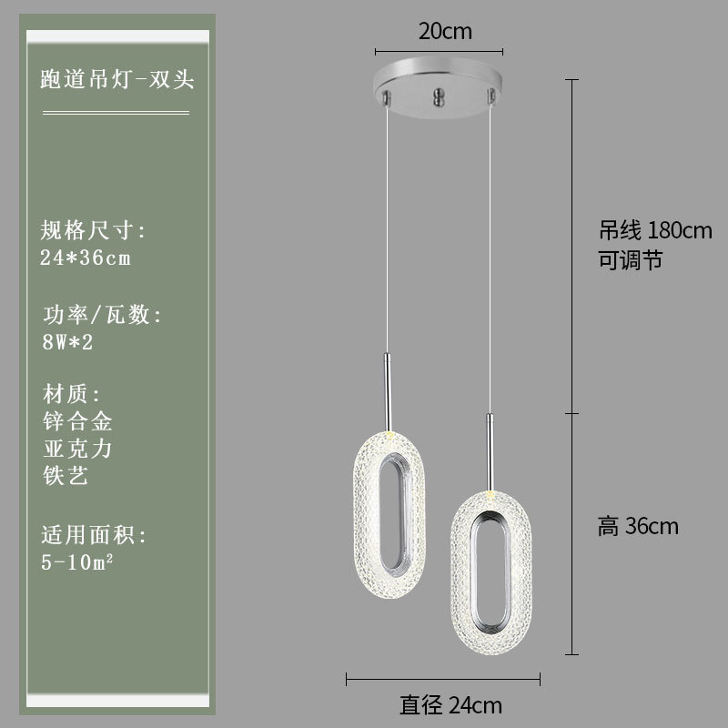 寝室のベッドの上のシャンデリアの後で現代的でシンプルな創意的な個性のレストランのシングルヘッドの吊り線の明かりの部屋の小さい吊のメーカーは直接販売します。|undefined