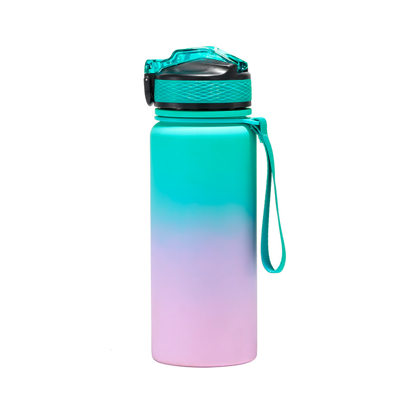 Cross-border Deportes hervidor de agua de plástico taza de gran capacidad de rebote cubierta de paja SK Amazon PC regalo caliente Espacio Taza