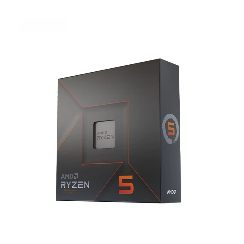 Процессор AMD Ryzen 57600X 5нм 6 ядер 12 потоков 4.7ГГц 105Вт интерфейс AM5 коробка CPU