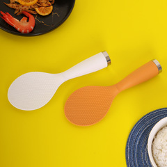 New Rice Spoon Non-stick Rice Ladle Dry Rice Spoon Household Rice Ladle Non-stick Plastic Can Stand Electric Rice Cooker