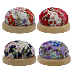 Windsor chair base needle holder, needle piercing, handmade DIY sewing tools, pin holder