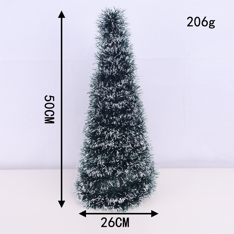 Torre de Navidad Decoración de árbol de Navidad Fruta roja Hoja verde Corona de Navidad Corona de borde blanco Escena de Navidad Decoración de tela