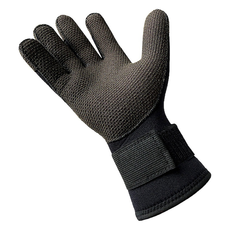 in stock 3/5/7mm Kevlar Titanium Coated Diving Gloves Cut-resistant, Wear-resistant, Non-slip and Scratch-resistant