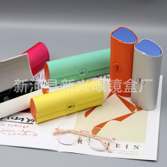 新河県新興眼鏡箱工場卸売個性的な高級純手作り革模様大枠革製品
