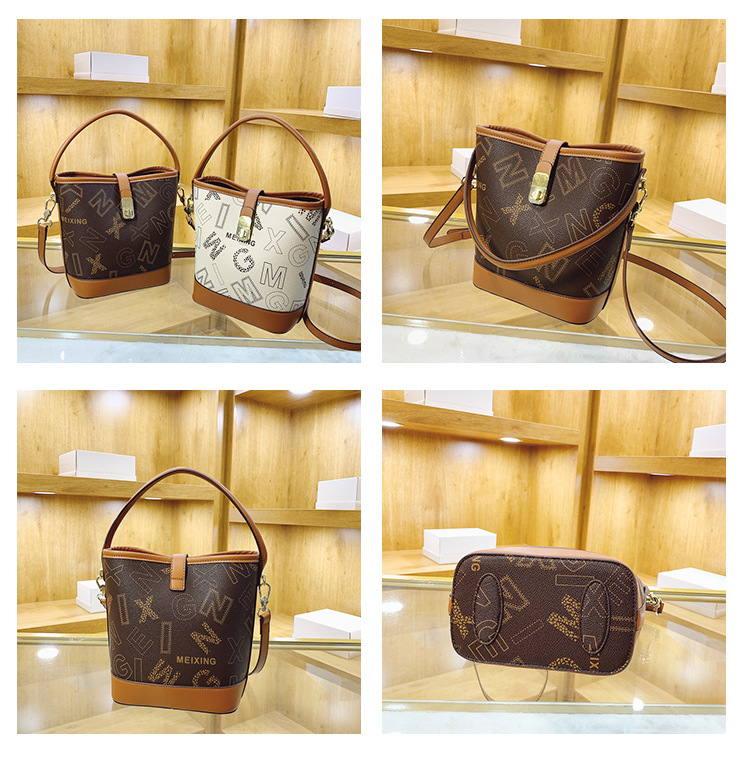 Borsa a tracolla monospalla classica versatile di vendita calda da donna 2023 con lettera stampata nuova_voghion.com