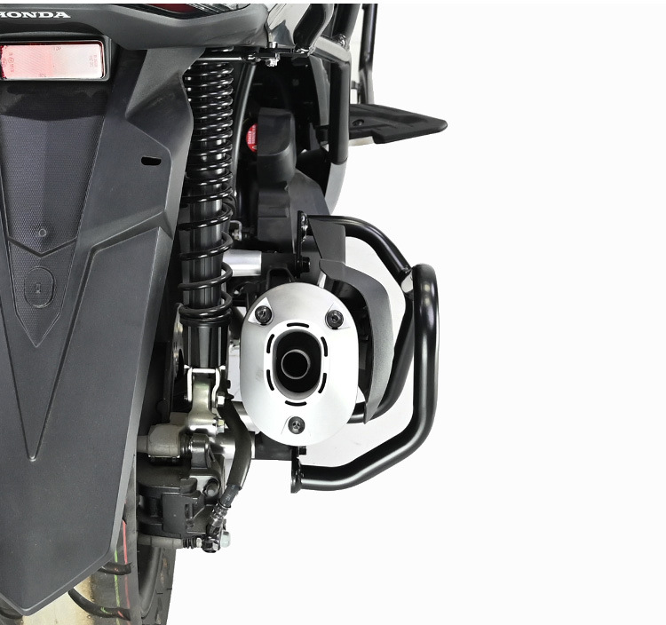Muscle car Wolf for Honda PCX160 bumper anti-fall bumper anti-collision bumper modification parts thick carbon steel