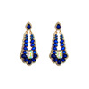 Metal glossy earrings, European style, wholesale