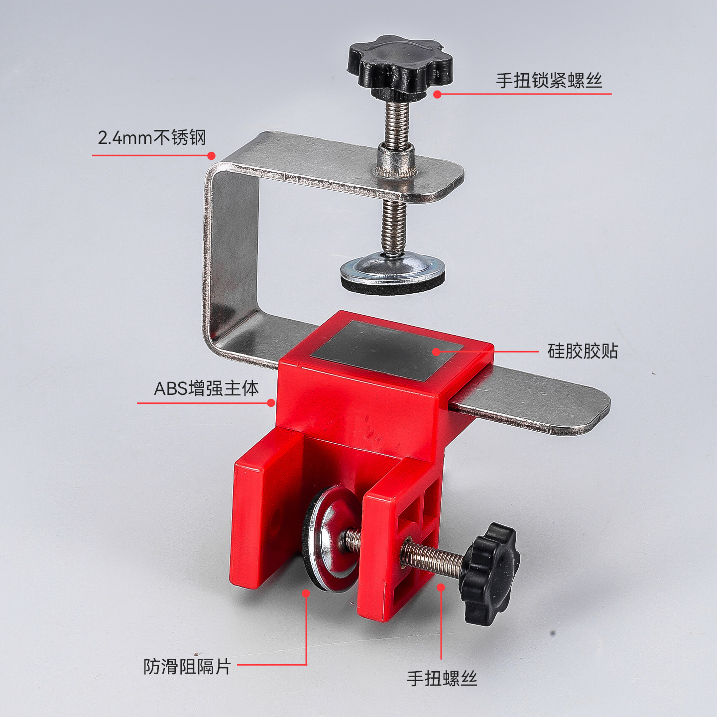 Dispositivo de instalación de cajón de panel alto sin manija nuevo accesorio de instalación de panel de cajón de alta carga ajustable
