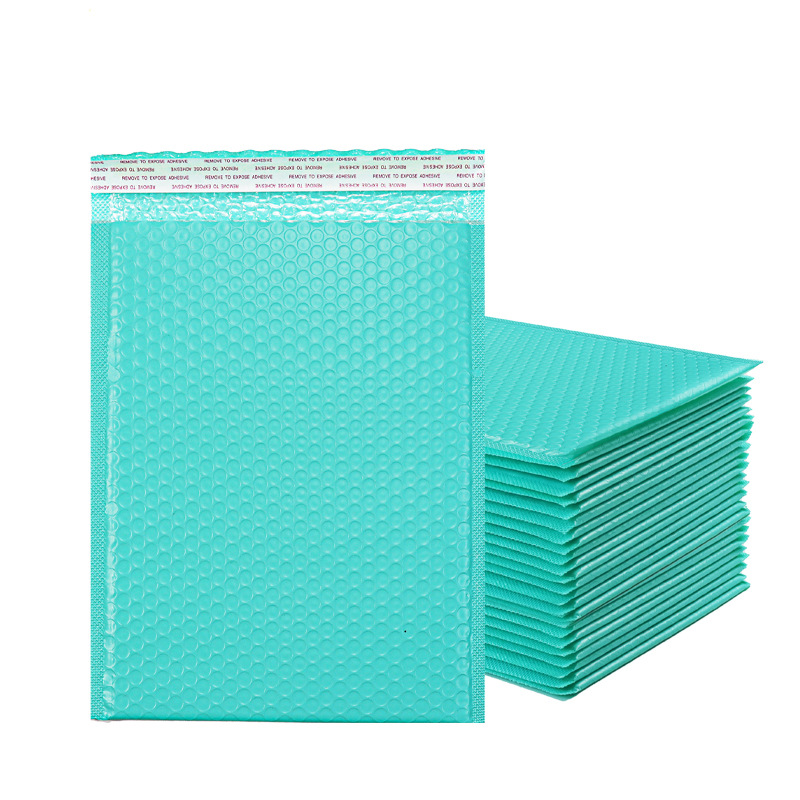 Película de coextrusión de color grueso bolsa de burbujas autoadhesiva al por mayor ropa de plástico embalaje de espuma material de bolsa de embalaje expreso