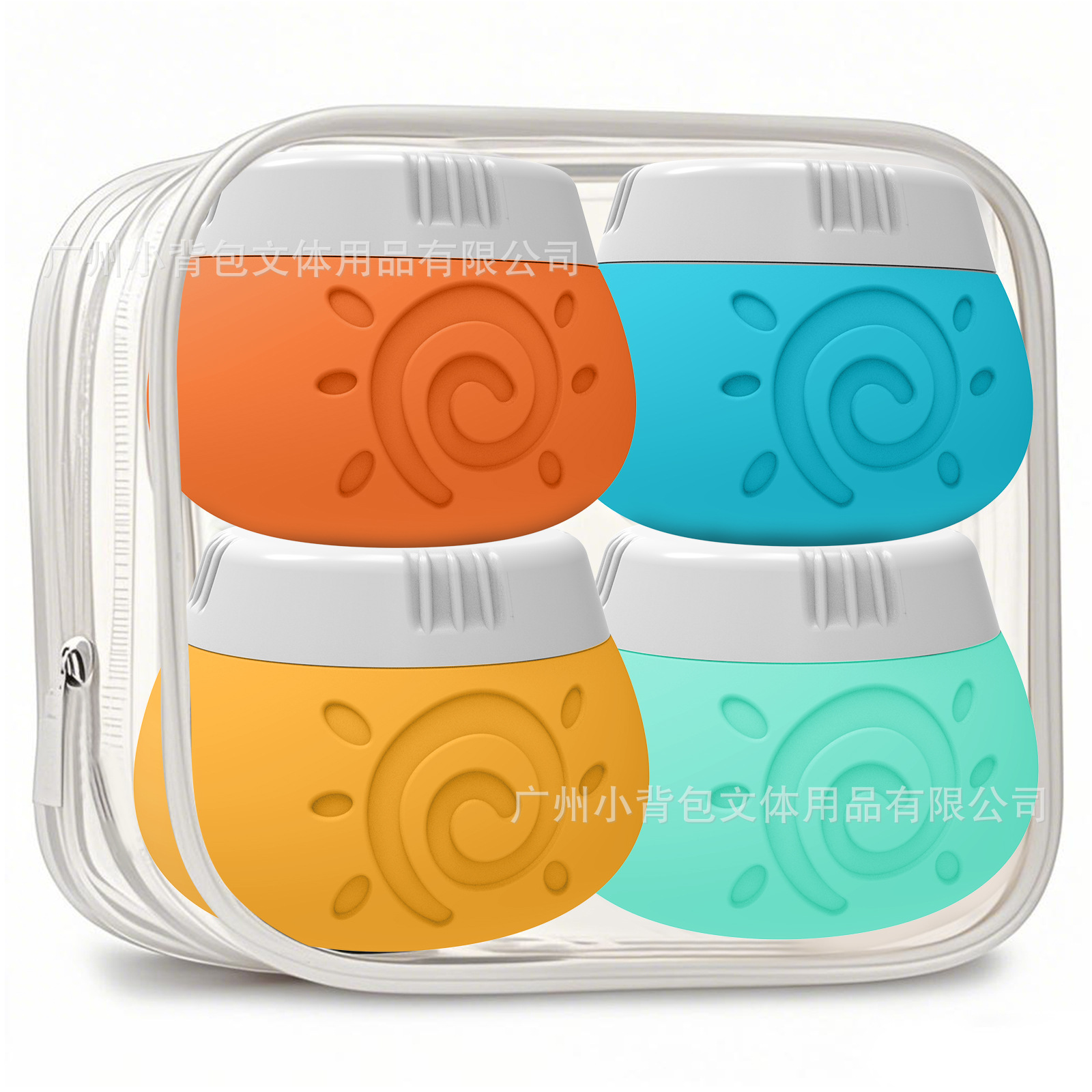 新品跨境霜膏瓶药盒旅行洗漱用品硅胶容器护发素便携旅行必备