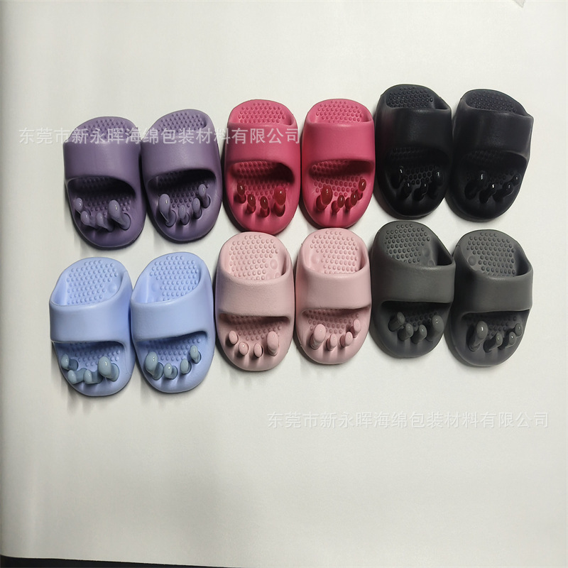 メーカーがカスタマイズしたEVAアーチヨガシューズ、EVA硬化三角レンガ筋膜リラクゼーションオープンショルダー直立肩リハビリテーションレンガ|undefined