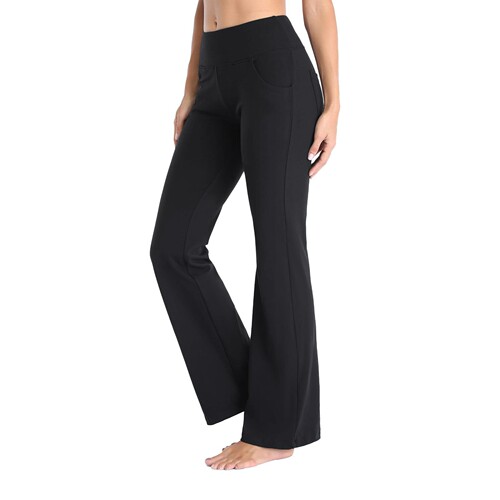 Women's High-Waisted Wide Leg Pants, Fashionable and Trendy Yoga Wide Leg Pants, Abdominal Control