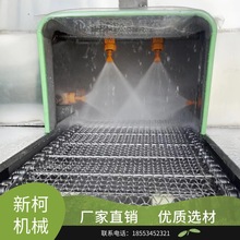 网链清洗机工业铸件高压喷淋清洗板链传送带果蔬海鲜气泡提升清洗