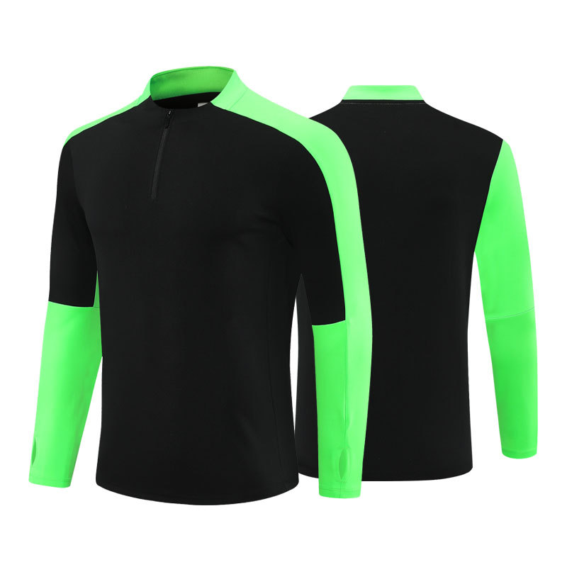 Negro / verde fluorescente - Top