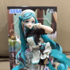 现货 SEGA世嘉 初音未来 黑巧克力 糕点师 MIKU 手办景品摆件彩盒