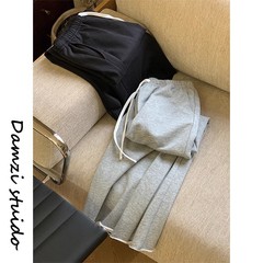 KK851蛋卷卫裤 舒适与休闲并存的卷边卫裤舒适长裤女