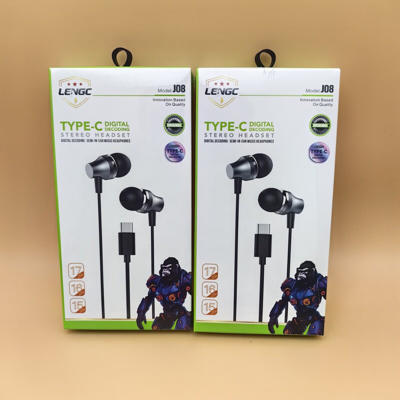 Cross-Border Digital Decoding Type-C Headphones Wired In-Ear High-Quality Headphones for Mobile Phones and Tablets 3.5mm Headphones Wholesale Cross-Border Digital Decoding Type-C Headphones Wired In-Ear High-Quality Headphones for Mobile Phones and Tablets 3.5mm Headphones Wholesale