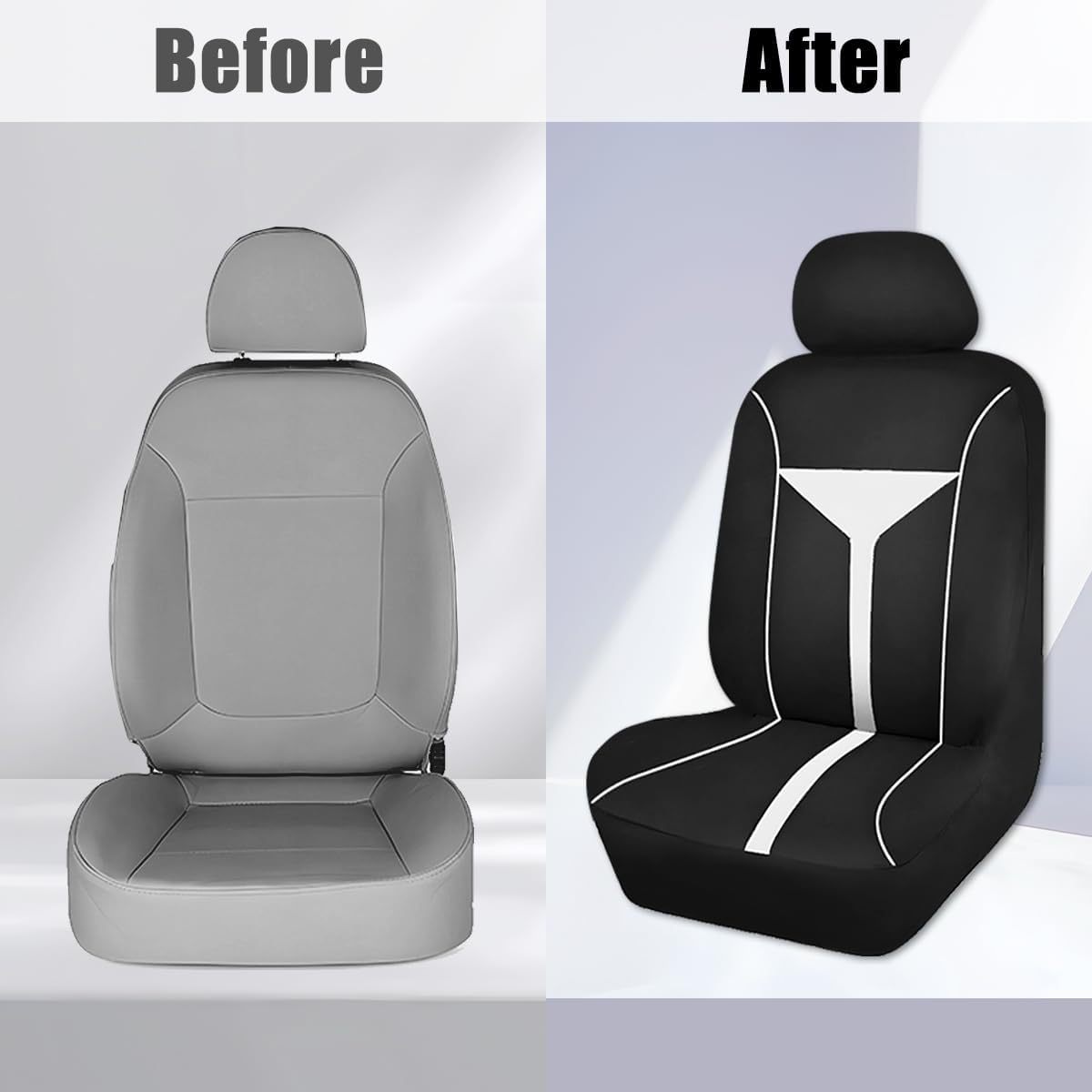 Cross-Border New Elastic Fabric Wine Glass Style Car Seat Cover for All Seasons Amazon Temu Meike Duo