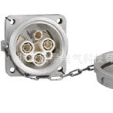 250A 、420A大电流插头插座 紫铜插芯，铸铝外壳