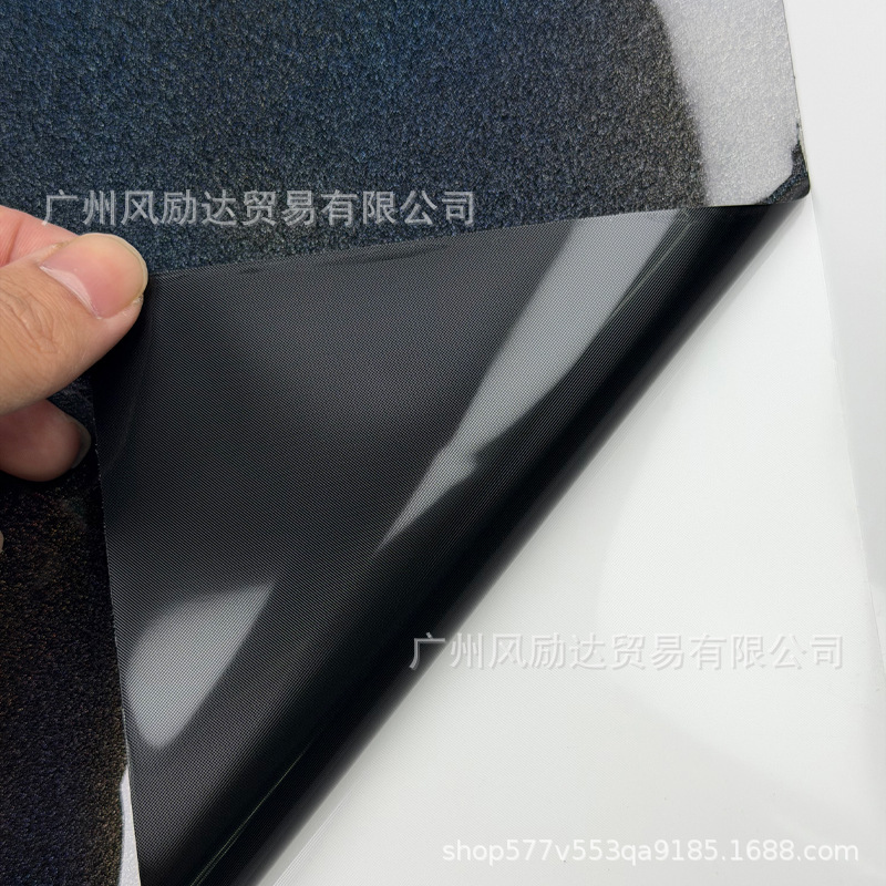 Car Full Vehicle Color Change Film Self-Adhesive Pet Rainbow Laser Black Motorcycle Modification Full Body Hood Film