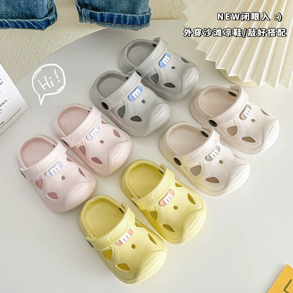 Детские тапочки детский сад пещерные туфли летние мужские и женские комнатные детские тапочки