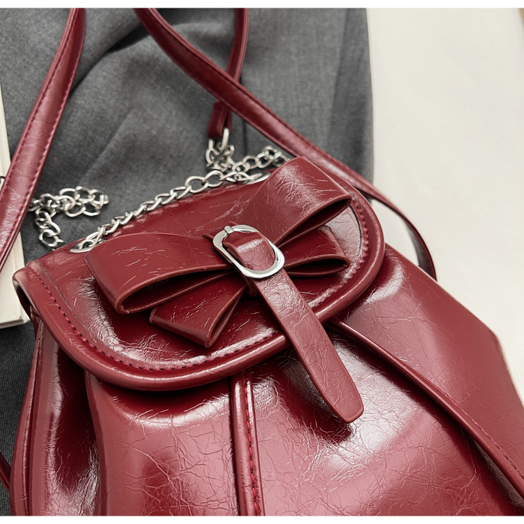 Student class pleated backpack for women 2024 new Korean style trendy student bag, niche high-end women's bag_voghion.com