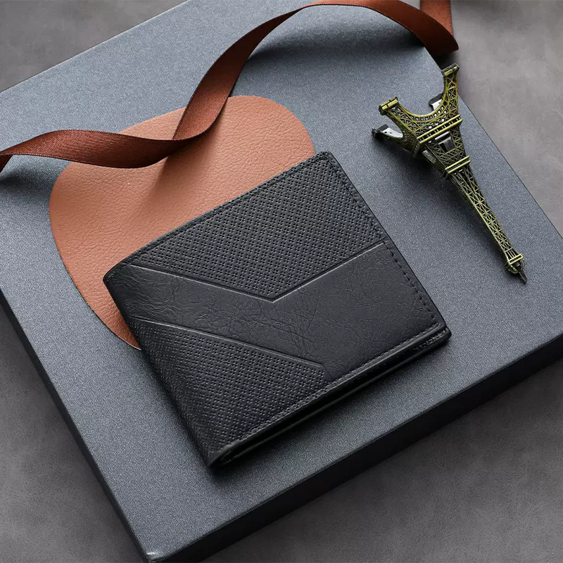 跨境热销零钱包多功能商务休闲男士钱包大容量时尚防水卡包收纳