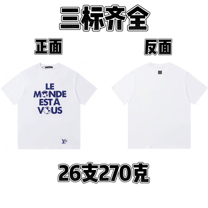 25春夏純綿ラウンドネック半袖Tシャツ漫画文字プリントカジュアルルーズ万能トップス流行万能|undefined