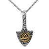 Scandinavian amulet, pendant, men's necklace, jewelry, Aliexpress, wholesale