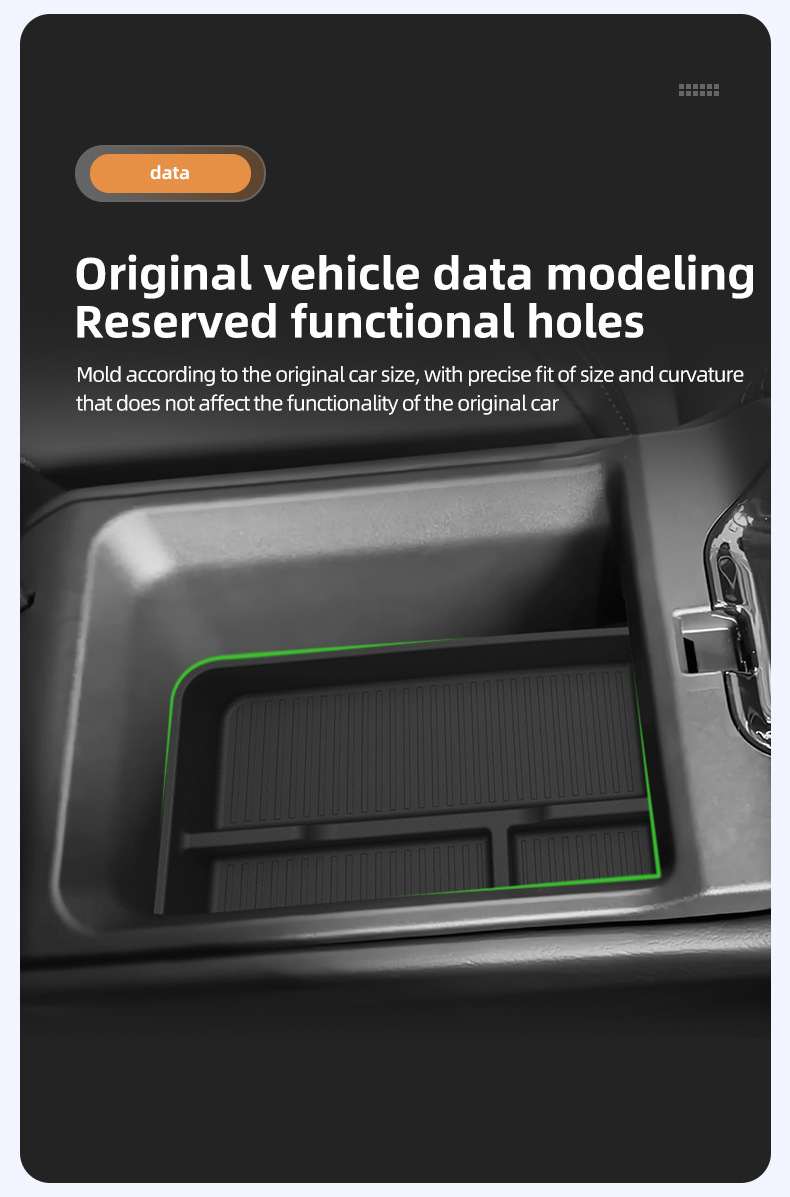 Suitable for 26 models of Nissan KICKS right-hand drive vehicles, center console armrest box storage box, car accessories and modification parts