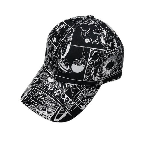 Japanese anime One Piece style baseball cap for men and women, couple casual versatile sun hat, duckbill fashion cap