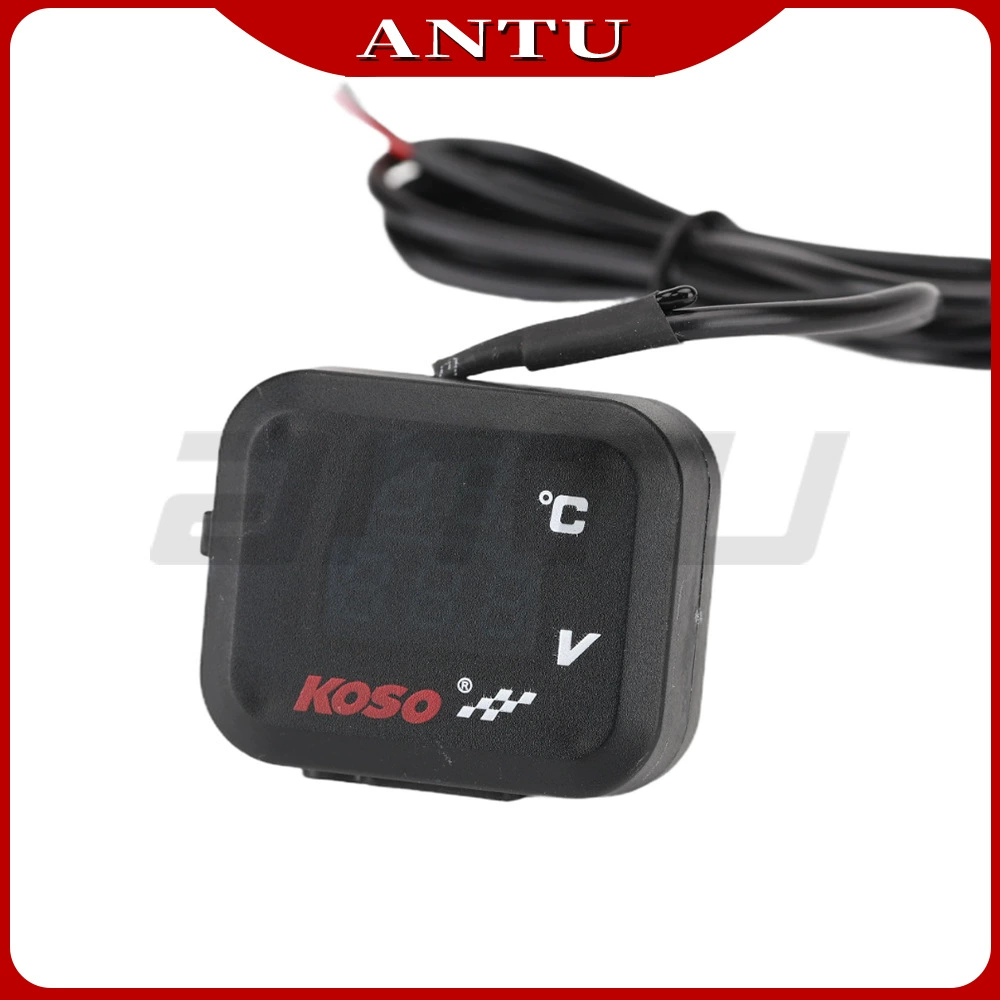 Мотоцикл Модификация аксессуары термометр вольтметр USB три в одном 12-24V Многофункциональный прибор 3A зарядное устройство