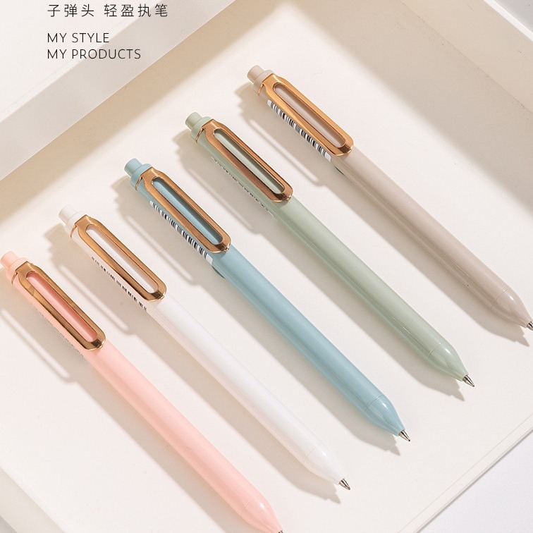 Zhenshun esquí acuático pluma bala gran capacidad Oficina firma pluma estudiante Deli neusai gel pen NS572