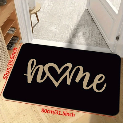 Avtomobil döşəmə paspasları — Daily Floor Mats Bathroom - 6usv3yvx-5-4060cm-skin-friendly-flannel-dot-plastic-bottom