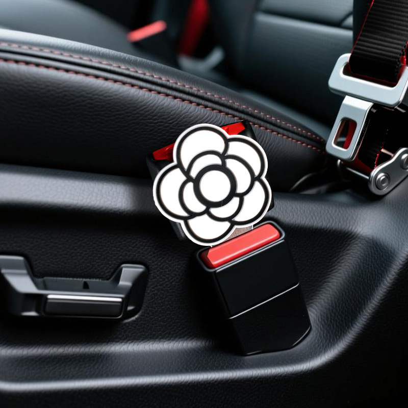 Cinturón de seguridad de automóvil bayonet un par de dibujos animados lindos Star Deluxe conector de extensión conector femenino