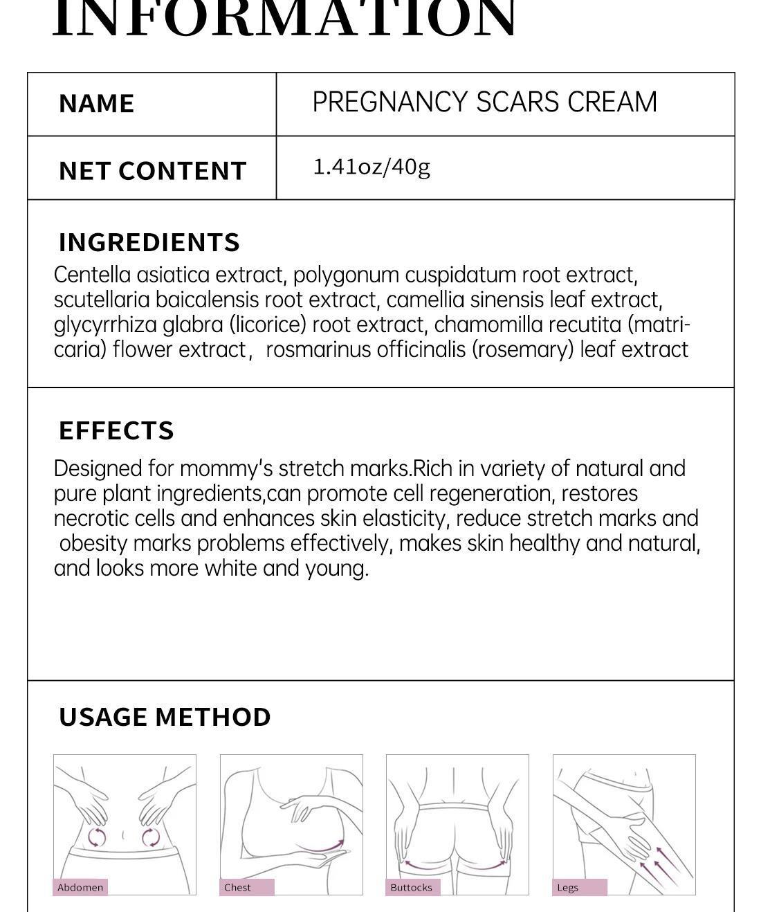 Crema reparadora de estrías para cuello COBEN_voghion.com