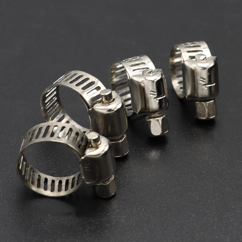 油管不锈钢管卡水管气管管夹 加强型管箍抱箍美式喉箍卡箍