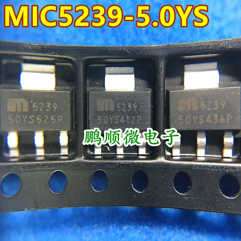Микросхема управления питанием MIC5239-5.0YS SOT-223