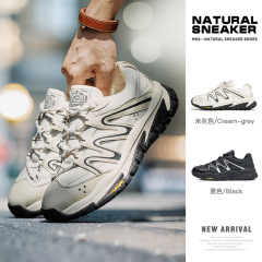 MRA アウトドアランニングシューズメンズシューズ新しいスポーツカジュアルランニングシューズ登山ウォーキングシューズレトロ潮靴