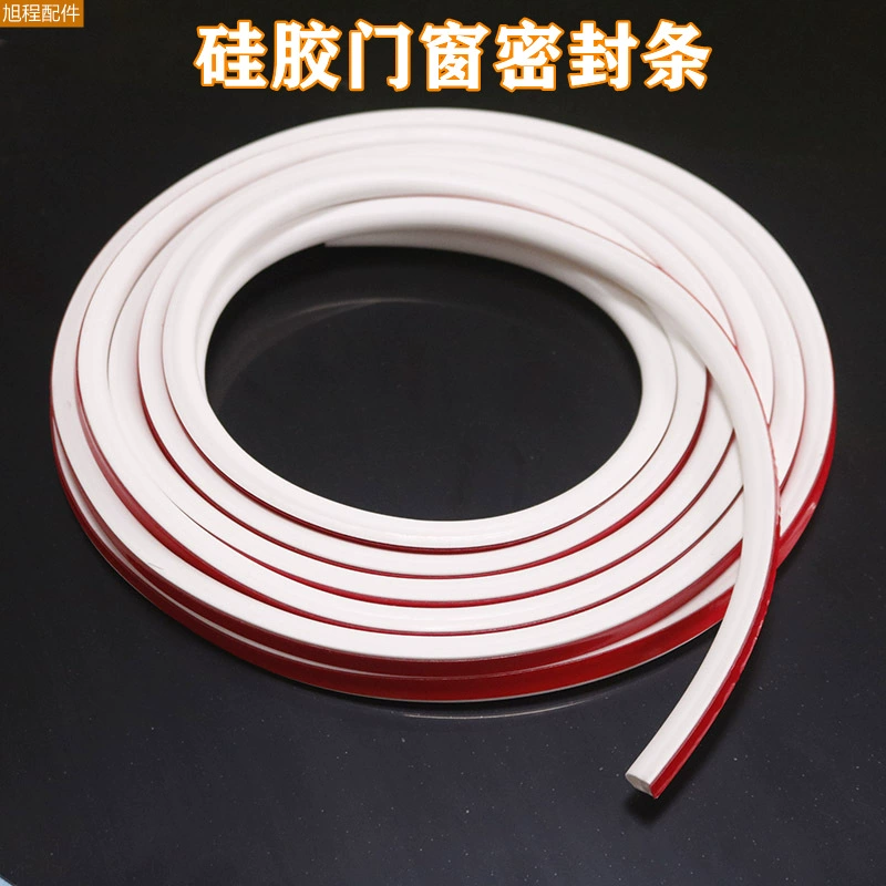 Силиконовая уплотнительная лента для дверей и окон, клейкая прокладка для дверного шва, звукоизоляционная Пыленепроницаемая Водонепроницаемая самоклеящаяся уплотнительная лента для двери автомобиля