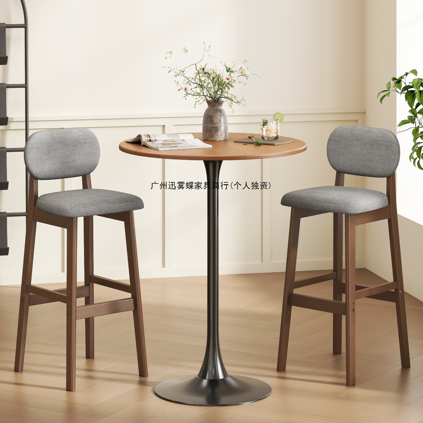 Bar Table Simple Home Round High Table Bar Table Cafe Leisure Restaurant High Bar Table Balcony High Table