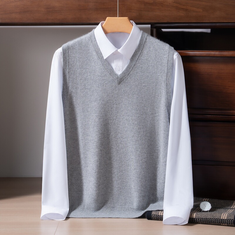 Baby cashmere~Pure cashmere sweater for men, half-high collar, business casual pullover, warm knitted base shirt Baby cashmere~Pure cashmere sweater for men, half-high collar, business casual pullover, warm knitted base shirt