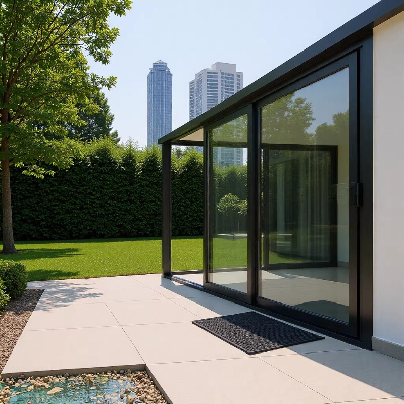Supply of Australian Villa Residential Aluminum Alloy Sliding Doors and Windows Left and Right Sliding Aluminum Alloy Glass Doors for Export to Australia Supply of Australian Villa Residential Aluminum Alloy Sliding Doors and Windows Left and Right Sliding Aluminum Alloy Glass Doors for Export to Australia