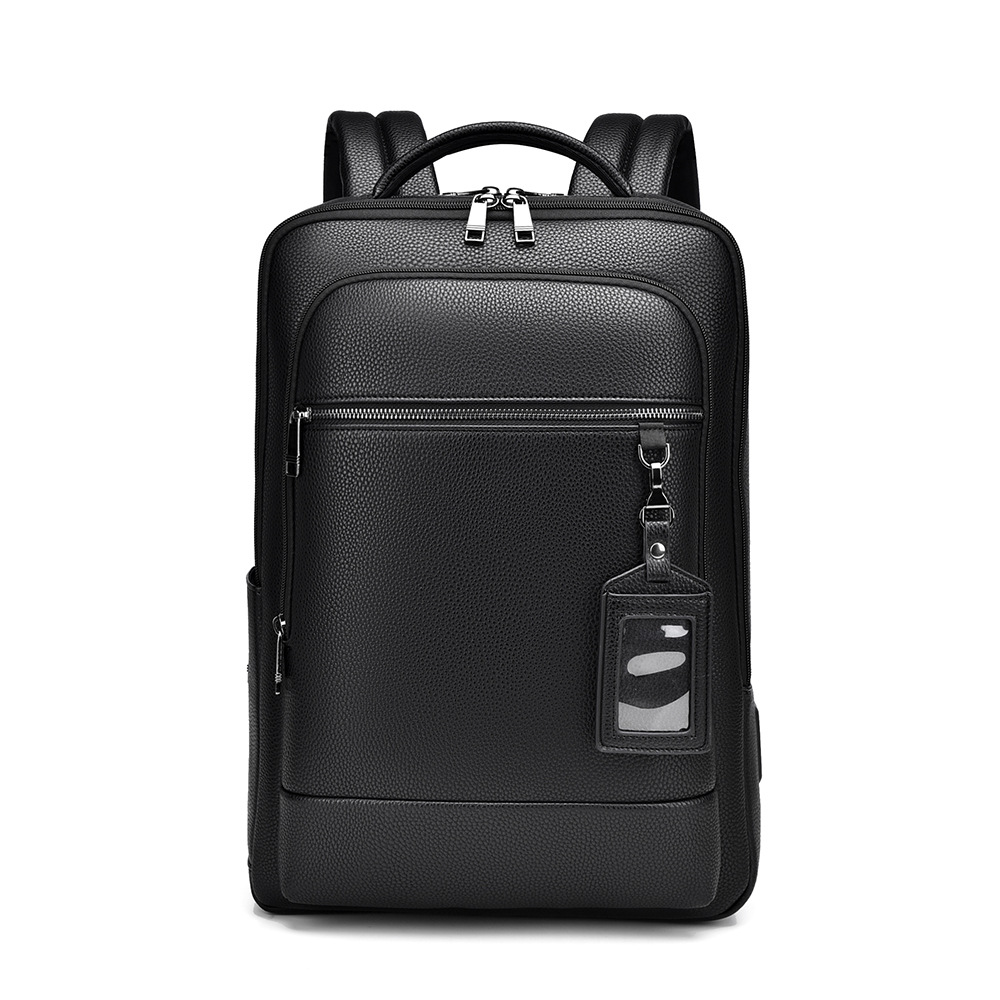 Factory Direct Sales Multifunctional Business Three-Dimensional Qualitative Backpack Men's Large-Capacity Business Trip Computer School Bag Cross-Border Backpack