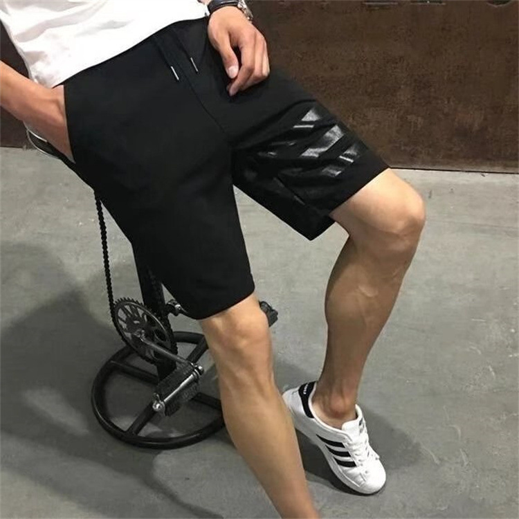 Large size elastic outdoor running pants stall wholesale men's casual pants summer loose sports fitness shorts