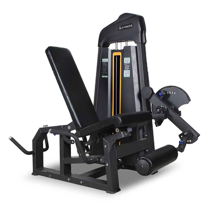 Equipo de gimnasio específico para ejercicios, máquina de flexión y extensión de piernas sentado, equipo comercial para entrenamiento de piernas, entrenador de músculos de piernas