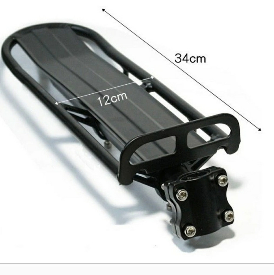 Bicycle Rear shelf Flat goods shelves Enhanced Mountain bike Highway Bicycle Rear shelf Telescoping goods shelves