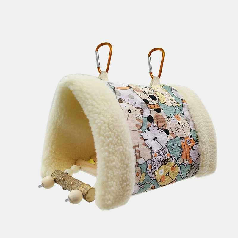 B теплый попугай пион тигровая шкура попугай подушка зимнего артефакт, бархат, утолщение и тепло хлопковое гнездо